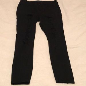 Torrid Distressed Jegging Jean